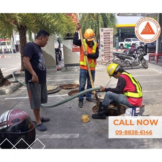 รับดูดส้วม แก้ปัญหาท่อตัน นนทบุรี  - บริการดูดส้วมเต็มใกล้ฉัน